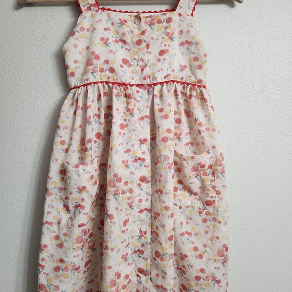 Girl's Vintage Style Dress Size 7 Sun Dress - Picture 4 of 10